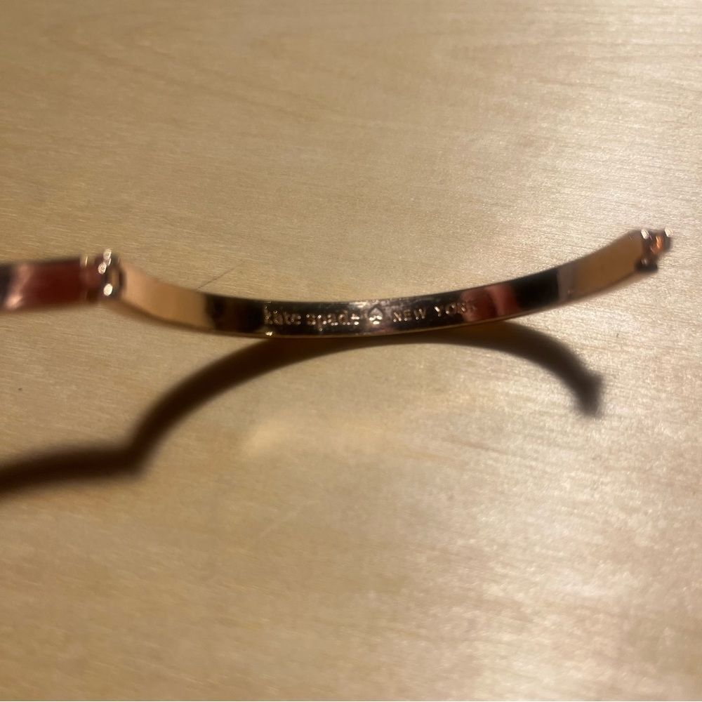 Kate Spade Rose Gold Watch with matching Bangle needs batteries/service - Picture 5 of 9